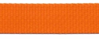 Tassenband 2,5 cm oranje zware kwaliteit
