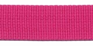 Tassenband 2,5 cm roze zware kwaliteit