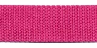 Tassenband 2,5 cm roze zware kwaliteit
