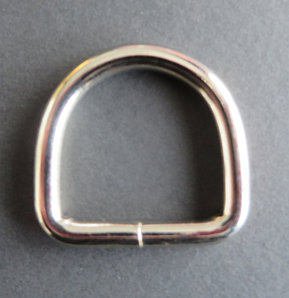 D ring gelast 40 mm doorgang 30 mm.