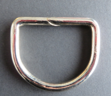 D ring gelast 62 mm doorgang 50 mm.