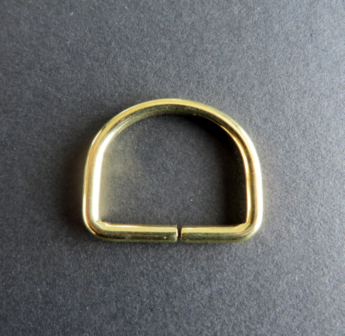 D ring messing 32 mm doorgang 25 mm