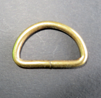 D ring brons 33 mm doorvoer 25 mm