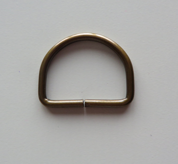 D ring brons 36 mm doorvoer 30 mm