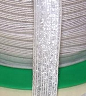 Elastiek wit 2 cm breed