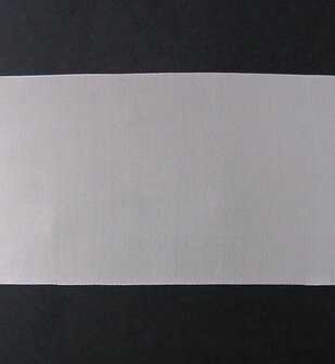 Satijnband zwart 6,5  cm