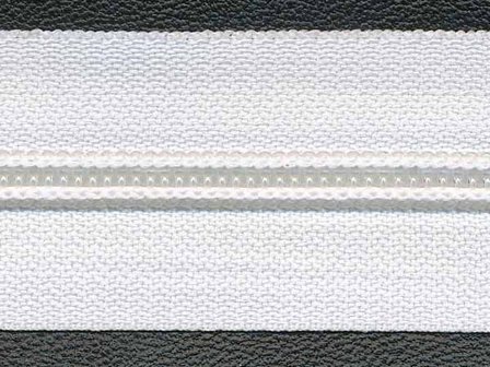 Rits van de rol 4 mm wit per meter