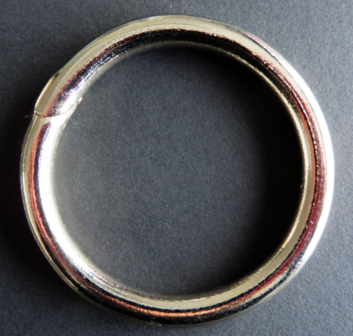 Ring gelast 81 mm doorgang 63 mm extra zwaar