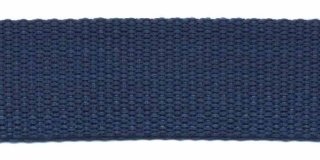 Tassenband 4 cm donkerblauw  zware kwaliteit