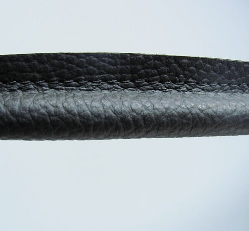 Tashengsels echt leer zwart in 5 lengtes