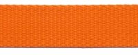 Tassenband 2,5 cm oranje zware kwaliteit
