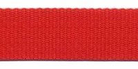 Tassenband 2,5 cm rood zware kwaliteit