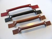 Leren handgreep in 15 kleuren